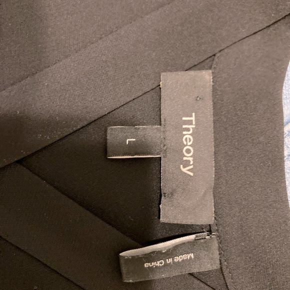 Theory - Jamissa Silk V Tank Blouse size L - Picture 5 of 6